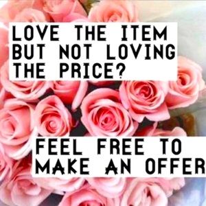 Open to all reasonable offers!! 🌸